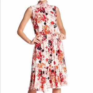 NANETTE Nanette Lepore Floral Sleeveless Dress NWT
